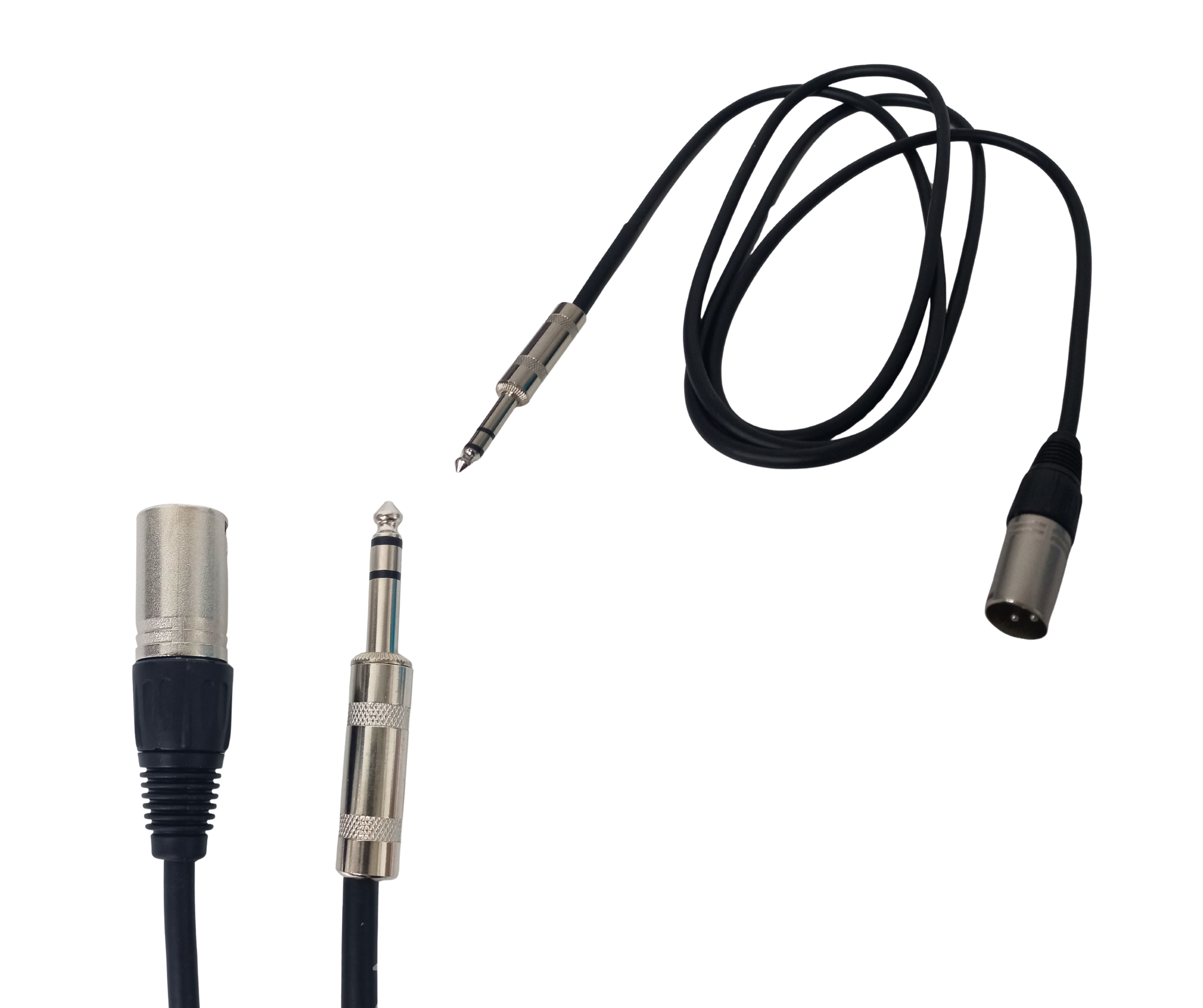 Cable Canon XLR a Plug TRS de 2 Metros Parquer