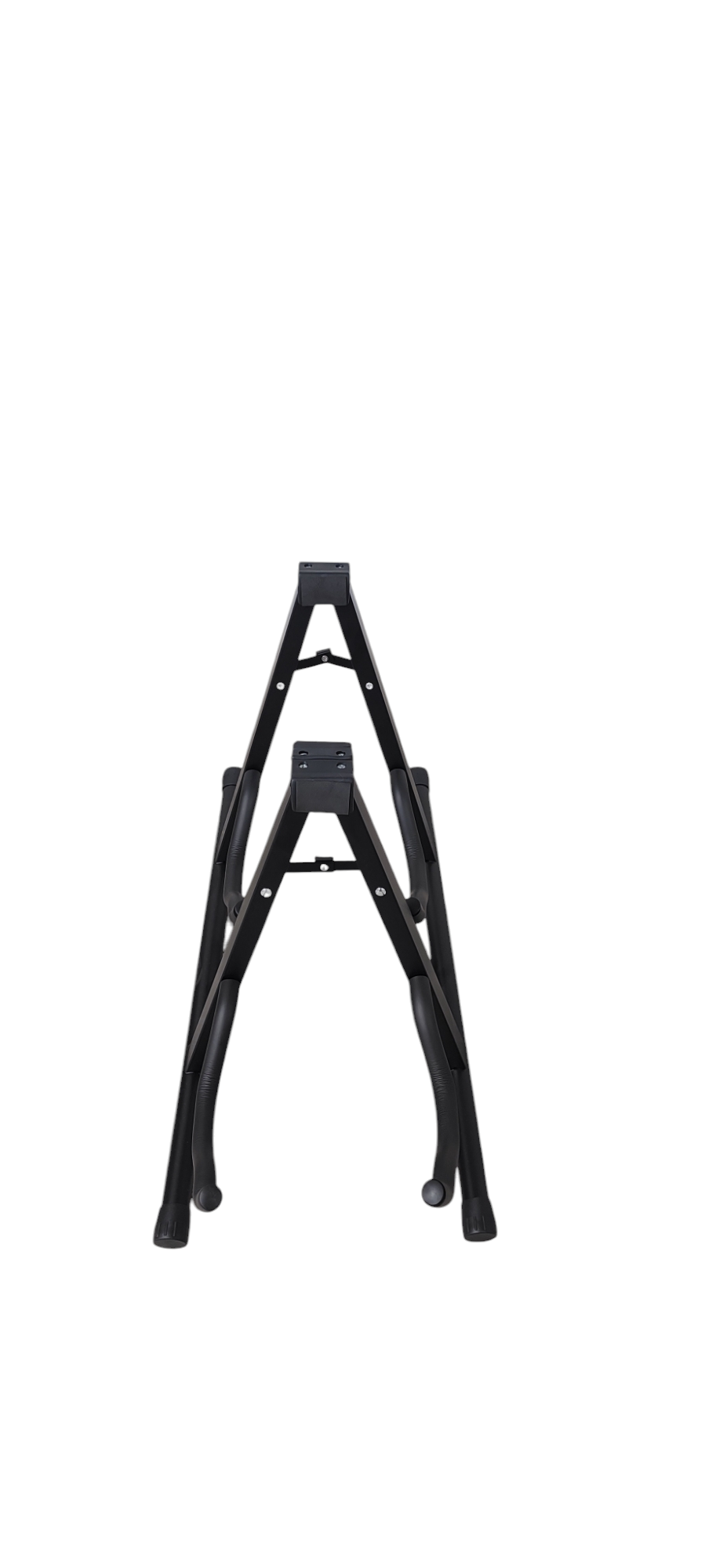 Soporte Pie De Piso Guitarra Bajo Doble Parquer Negro - Imagen 4
