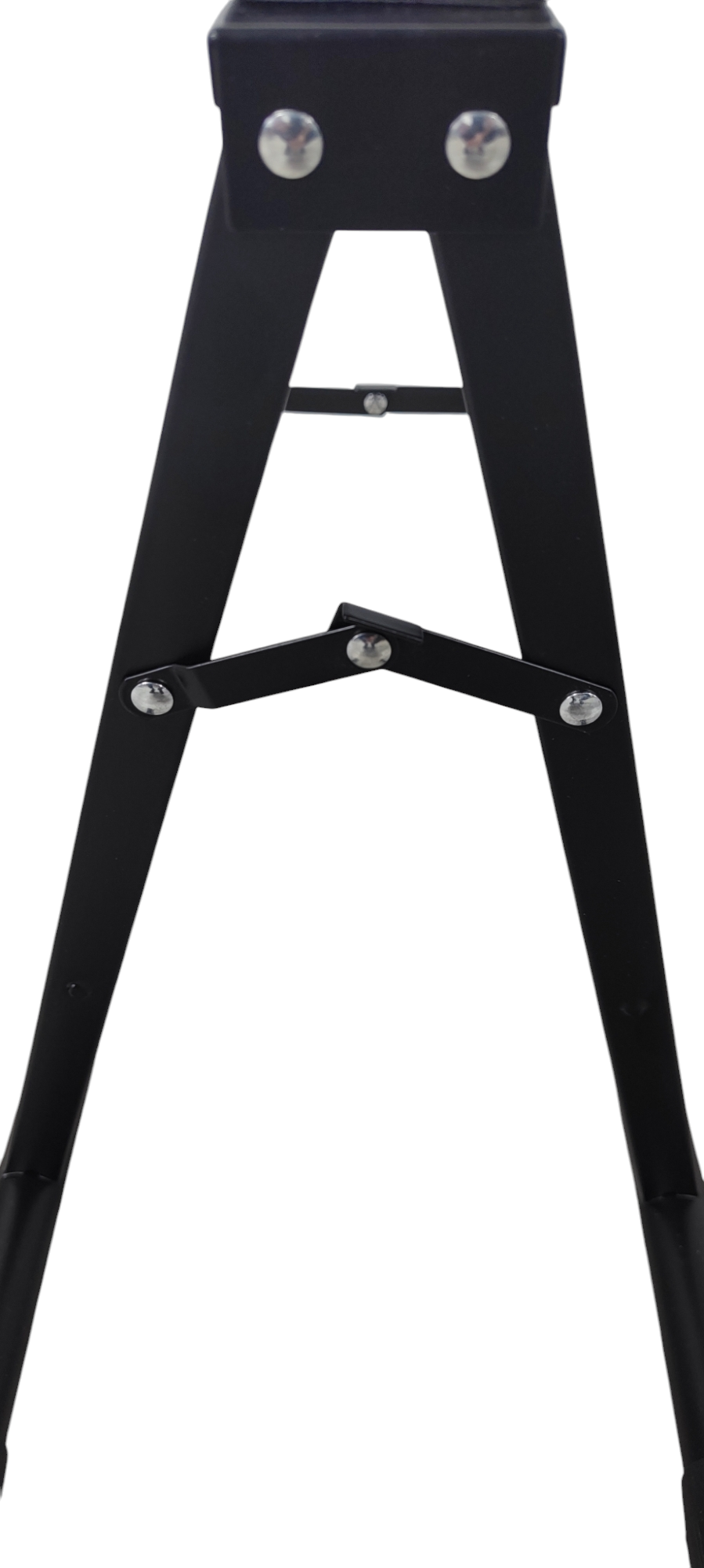 Soporte Pie De Piso Guitarra Bajo Doble Parquer Negro - Imagen 2