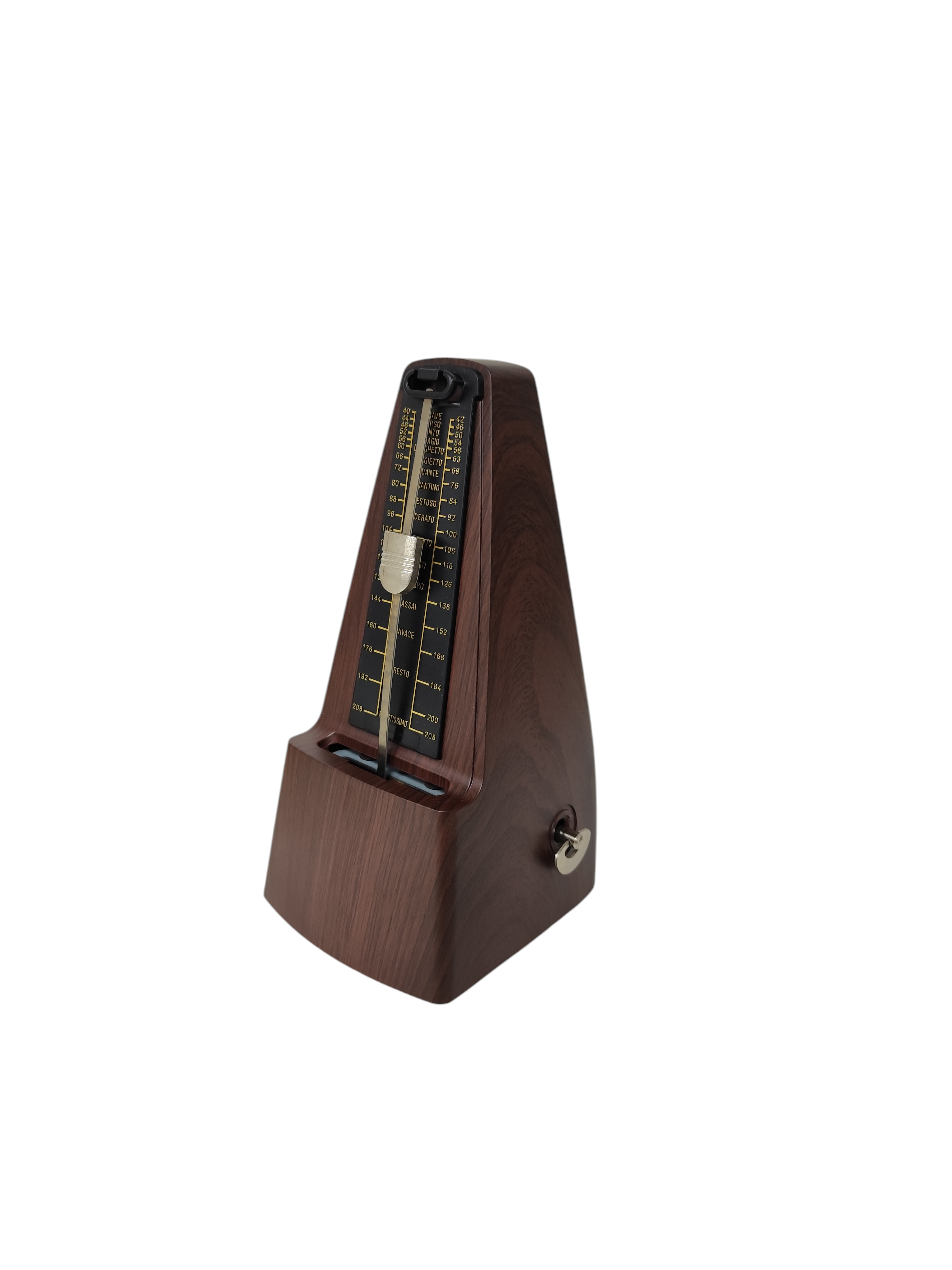 Metronomo Mecanico De Pendulo Madera Parquer - Imagen 3