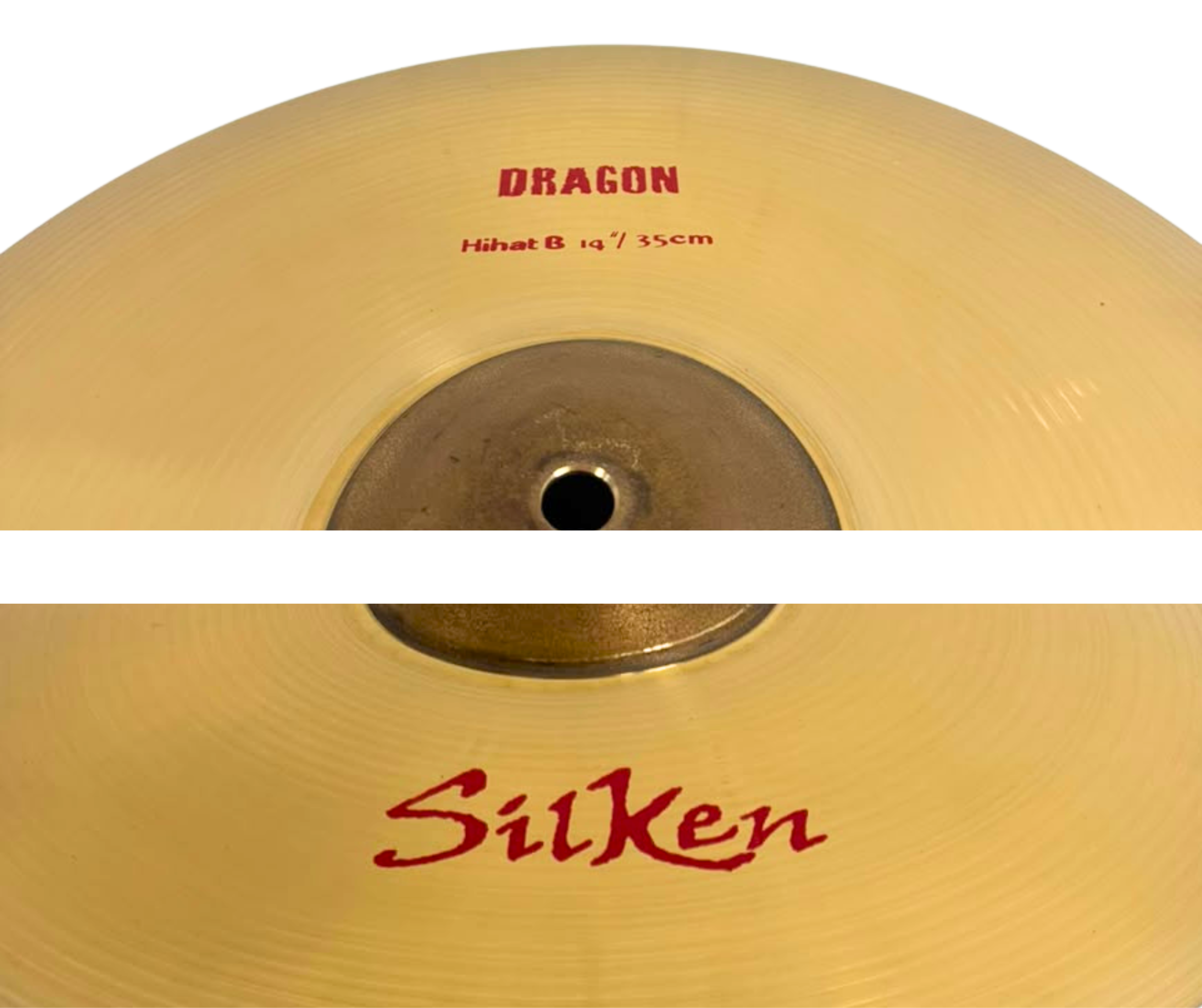 Plato Hi Hat De 14'' Dragon Parquer B20 - Imagen 2