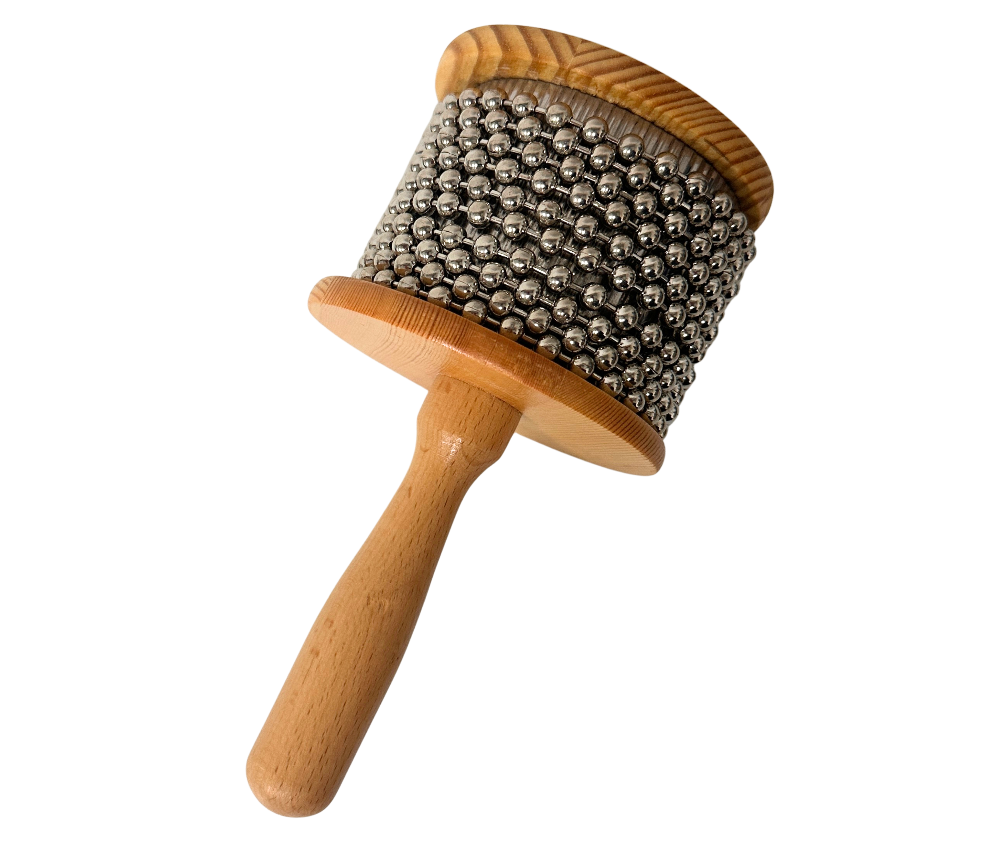 Cabasa de Madera y Metal Parquer