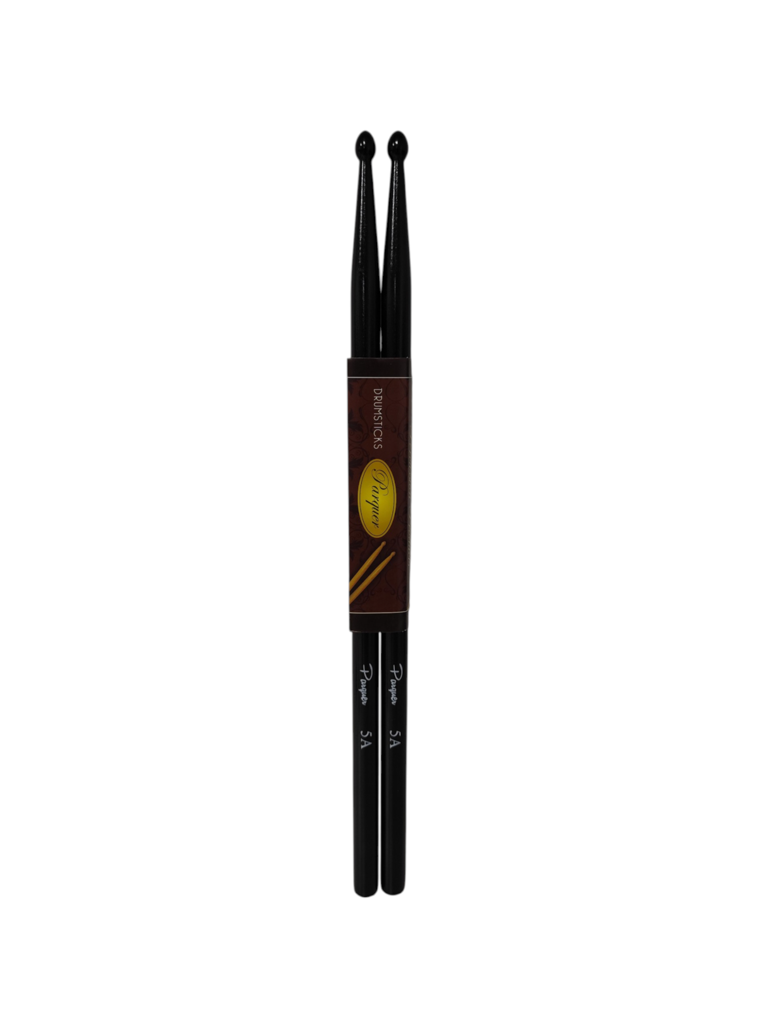 Palillos Baquetas Para Bateria de Madera Parquer Negro 5A - Imagen 2