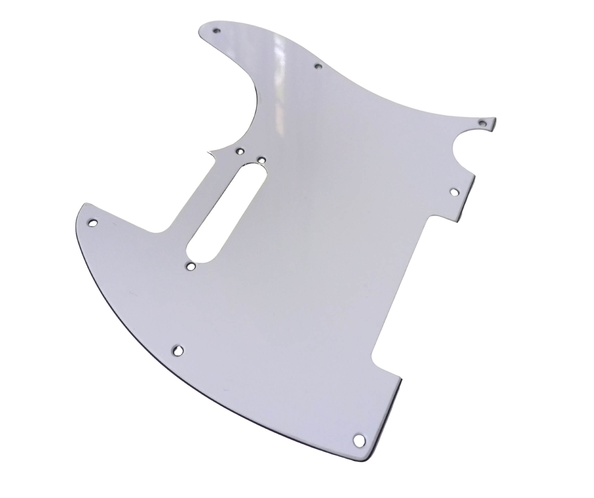 Pickguard Para Guitarra Electrica Telecaster Blanco - Imagen 3