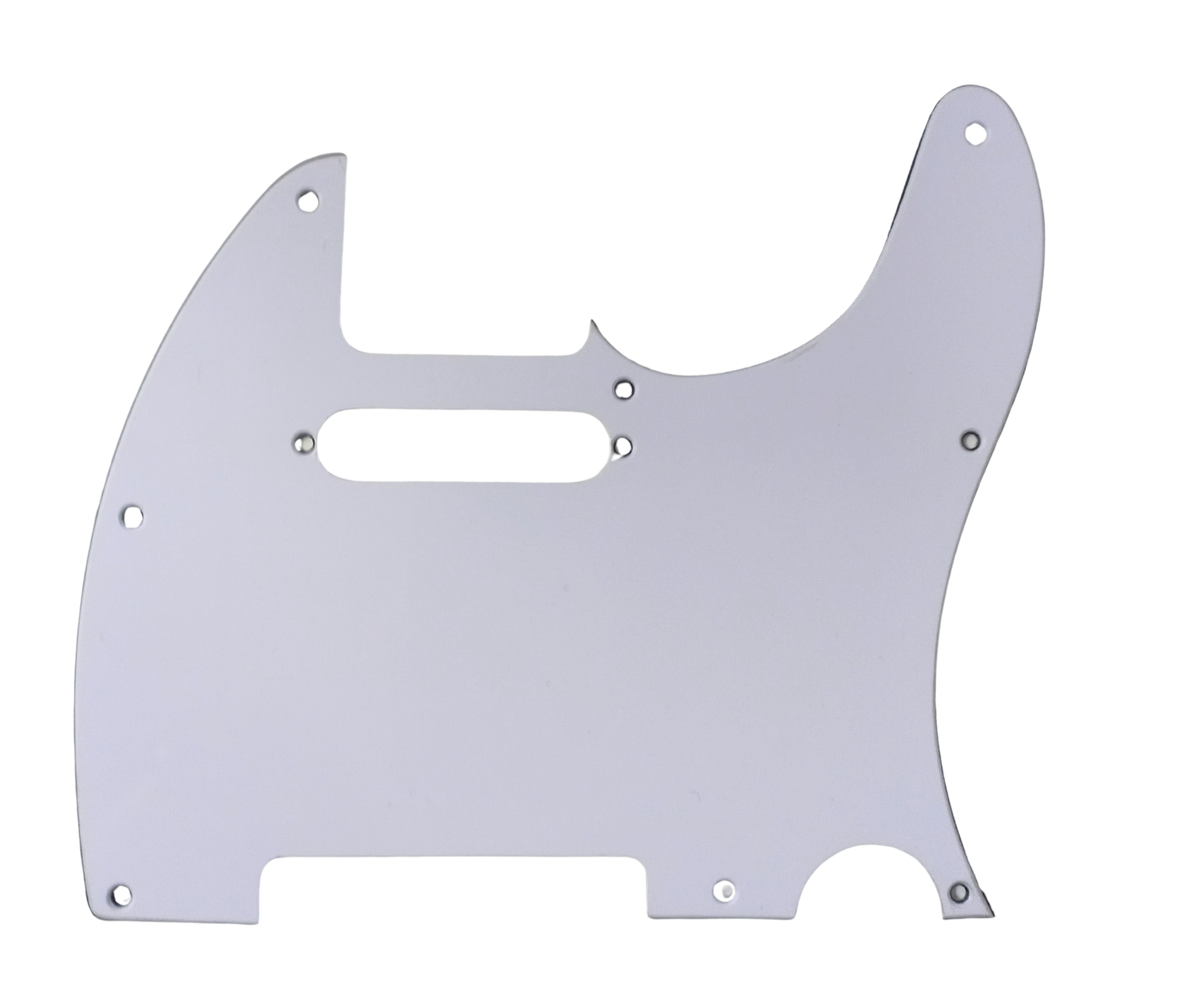 Pickguard Para Guitarra Electrica Telecaster Blanco